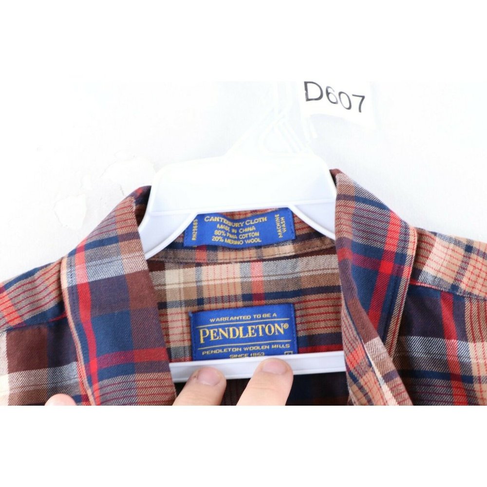 Vintage Pendleton Mens Large Wool Blend Canterbur… - image 4